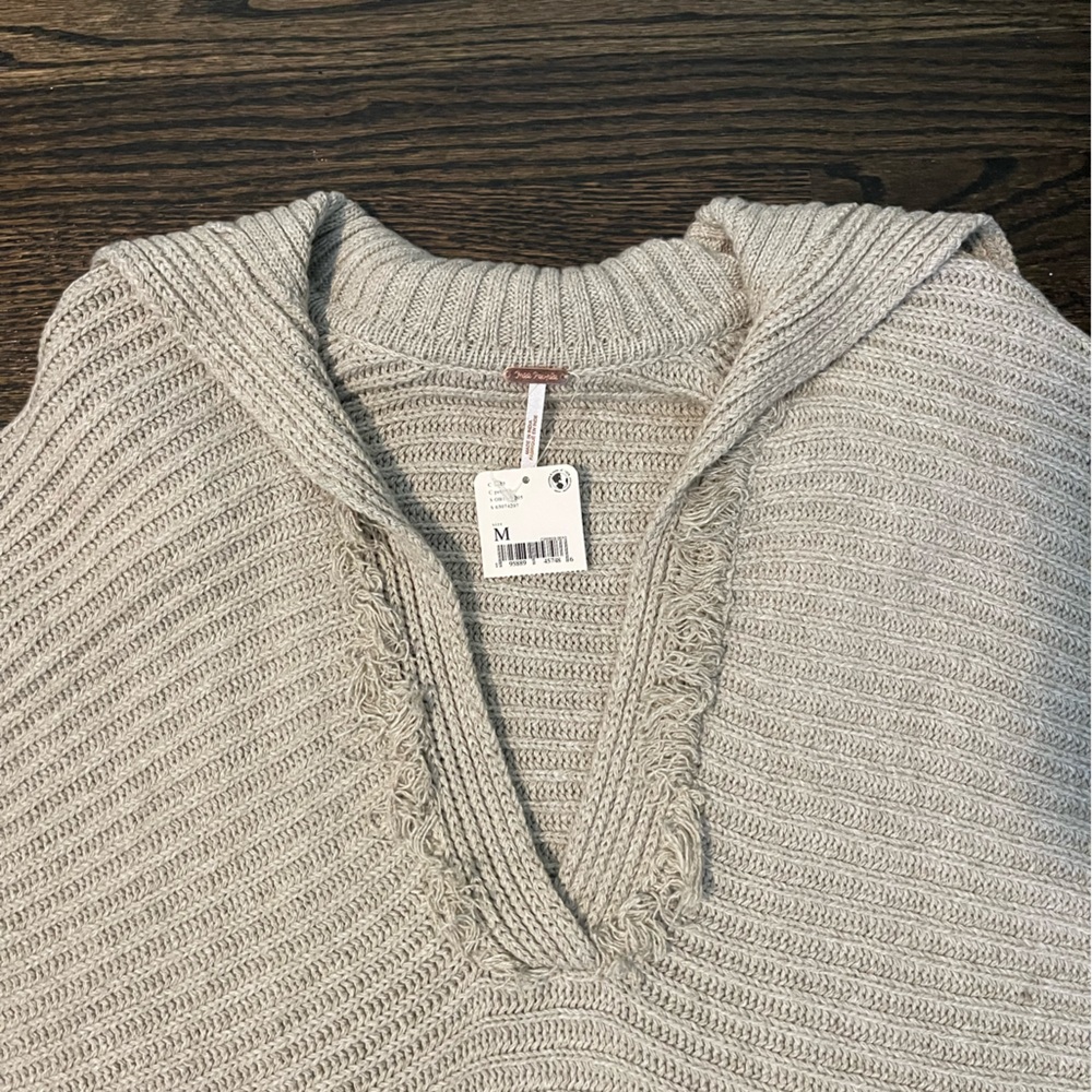 NWT Free People V-Neck Sweater - Picture 6 of 11